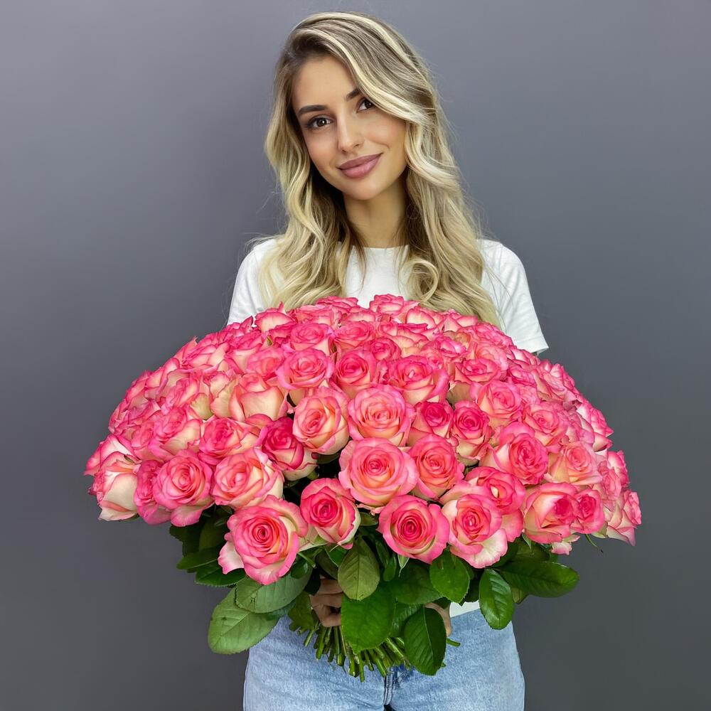 Букет из 101 розы
