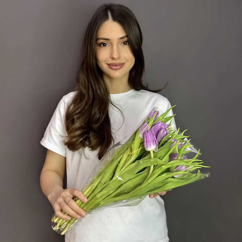 Пачка (25 штук) Пионовидный тюльпан